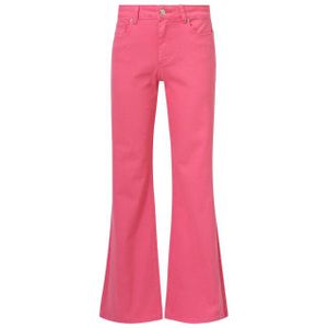 Smashed Lemon Mediumblauwe flared jeans |