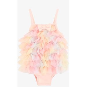 Angels Face - Minnow - Badpak - Pale Pink - Regenboog Tulle Laagjes