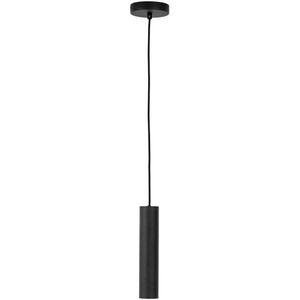 House Nordic Paris pendant lamp in black with a 120 cm fabric cord bulb: gu10/5w led ip20
