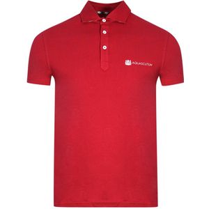 Aquascutum - Aldis Crest - Poloshirt - Rood