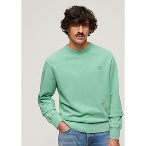 Superdry M201342a vintage washed nq6 lagoon aqua heren sweater