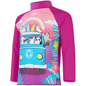 Speedo - Rash Top - Paarsblauw - Lange Mouwen - Meisjes