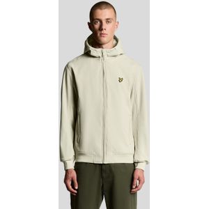 Lyle & Scott - Fleece Back Softshell - Jas - Grey Taupe