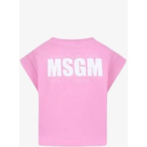 Msgm - Junior Shirt - Pink Lilac