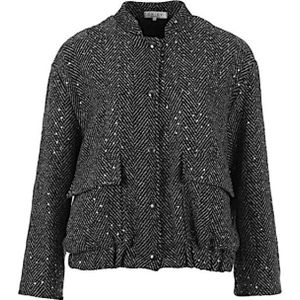 Enjoy - Bomber Jasje - Grijs - 509221