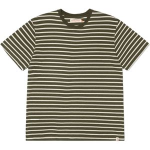 Revolution Loose t-shirt light army striped