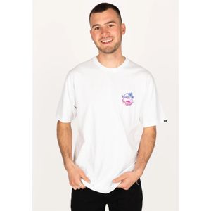 VANS - CLASSIC MINI DUAL PALM - T-shirt - Wit
