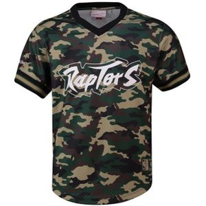 Mitchell & Ness - Camo Mesh T-shirt - Toronto Raptors - Heren