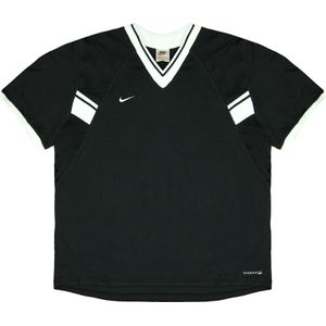 Nike - Dri-Fit Training T-shirt - Zwart - Korte Mouw - V-Hals