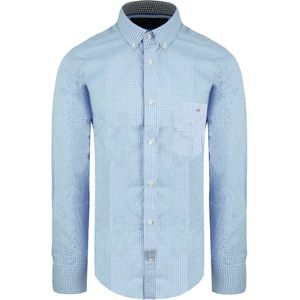 Eden Park - Oxford Overhemd - Blauw/Wit - Heren