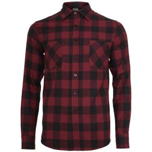 Urban Classics Heren geruit flannel shirt