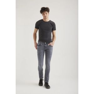 Cup of Joe Leo heren slim-fit jeans smoke grey