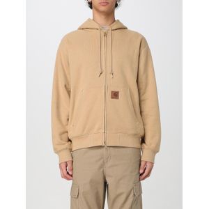 Carhartt Wip - Eldon Hooded Sweatshirt - Bruin - Katoen - Ritssluiting