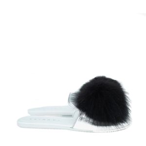 Joshua Sanders - Leren Muiltjes - Bontdetails