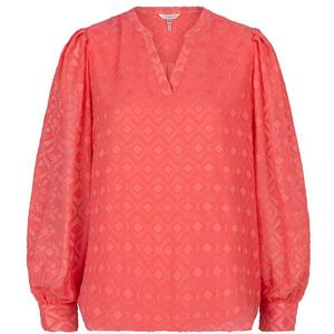 Esqualo Blouse sp24-14026 strawberry