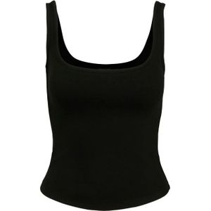 Urban Classics Dames top met wijde hals