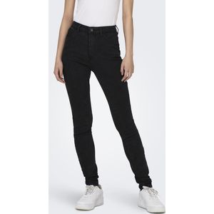 ONLY High Waist Skinny Jeans ONLROSE Black Denim