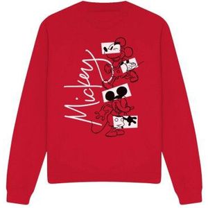 Disney Unisex mickey mouse geometrische vormen sweatshirt voor volwassenen