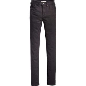 Levi's 724 high rise straight black sheep