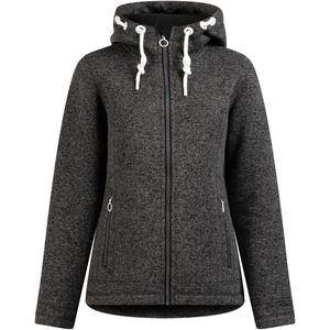 DreiMaster - Maritim - Fleece Jas - Donkergrijs / Wit