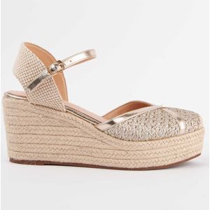 Montevita - Balenci9 - Espadrilles - Goud - Sleehak