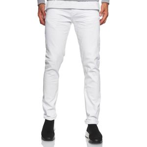 Rusty Neal - Herenjeans - Slim Fit - Blauw - 98% Katoen, 2% Elastaan