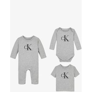 Calvin Klein - 3-delige Set - Jongens Baby Set - Romper Bodysuit T-shirt