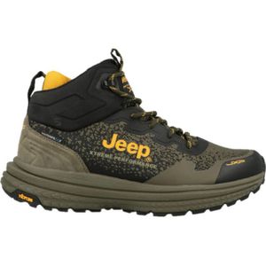 Jeep Wandelschoen Tracked Mid WP - Groen/Zwart - Waterproof