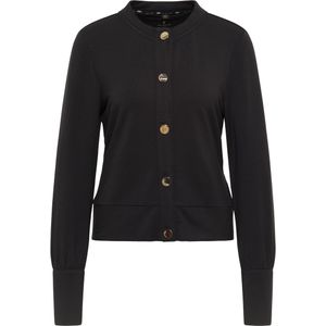 Dreimaster Jersey vest Dames zwart