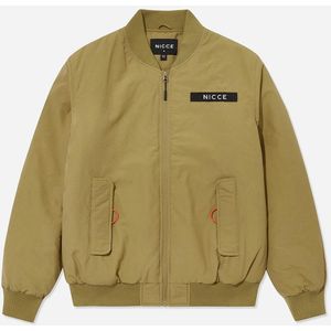 Meru - Bomber Jacket - Lichtbruin - Heren - Lange Mouw - Zip Up