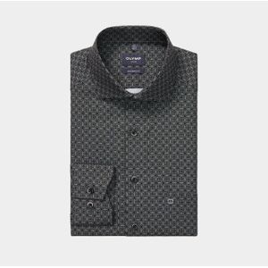 Olymp - 129884 - Overhemd - Grijs - Lange Mouw