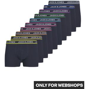 Jack & Jones Heren boxershorts trunks jaclime navy r 10-pack