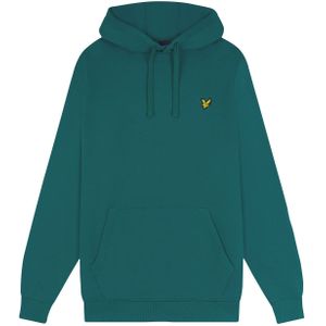 Men's Lyle And Scott Pullover Hoodie in Green