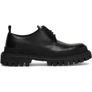 Dolce & Gabbana - Loafers - Zwart - Kalfsleer