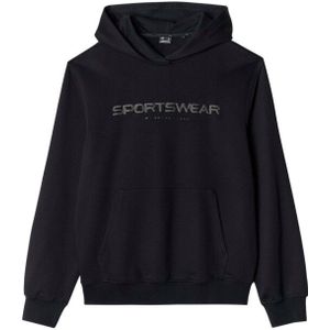 4F - m1259 - Hoodie - Zwart - Met Lange Mouwen - 320gsm