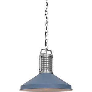 Anne Lighting Hanglamp - metaal industrieel e27 l: 55cm voor binnen woonkamer eetkamer -