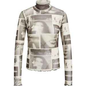 JJXX - Jxmaui - Lange Mouwen Top - Groen Dessin