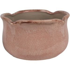 Clayre & Eef Bloempot Ø 20x11 cm keramiek plantenpot