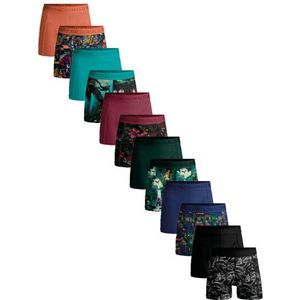 Muchachomalo 12-pack boxer short print/ print/black/blue heren boxers -