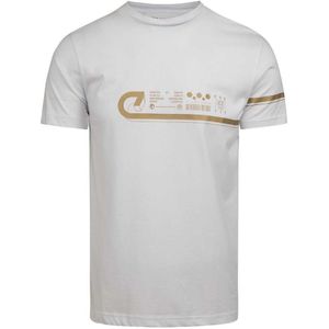 Cruyff T-shirt ezra tee gold wit