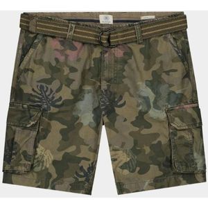 Dstrezzed Korte broek combat shorts with belt camo 515232/522