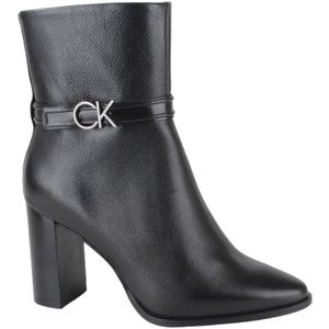 Calvin Klein Hw0hw02185-beh dames enkellaarzen gekleed