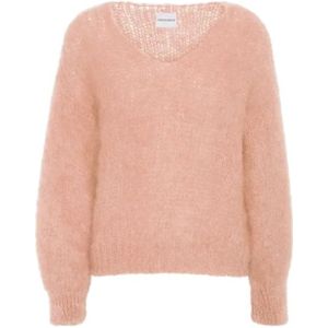 American Dreams Milana ls mohair knit peach -