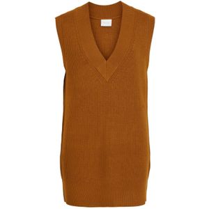 Vila Vikalan long knit vest