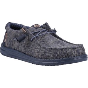 HEYDUDE - Wally Stretch Mesh - Blazer - Marineblauw - Mocassins Schoenen