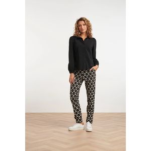 Smashed Lemon 24823 grafisch geprint travel quality broek