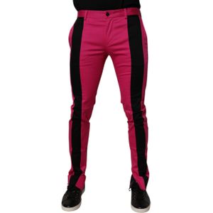 Broek met zijstreepdetails