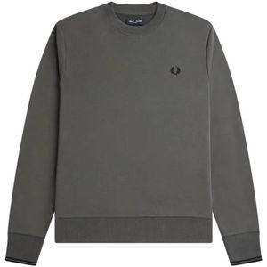 Fred Perry - Sweatshirt - Gunmetal Grijs - Ronde Hals
