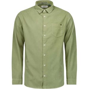 No Excess Shirt corduroy solid smoke