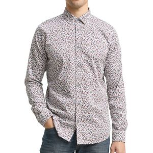 Tom Tailor - 1048430 - Overhemd - Slim Fit - Lange Mouwen - 97% Katoen - 3% Elasthan